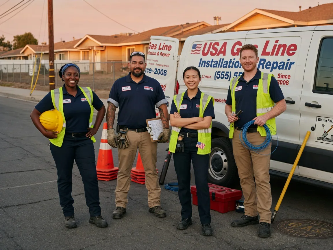 Gas Line Installation company in Prairieburg, IA